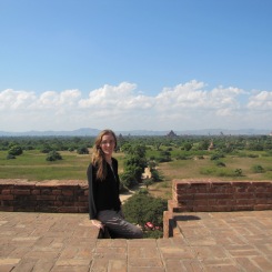 Temples are everywhere in the plains of Bagan.